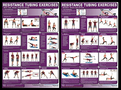 Gym workout set chart sale