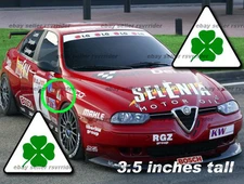 Alfa Romeo corse clover decals sticker scuderia