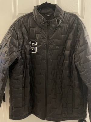 Men's HELLY HANSEN Lifaloft Insulator Jacket BLACK MATTE 2XL SEAT GEEK Logo