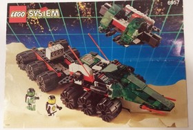 Vintage Lego Space Police 6955 Space Lock-Up, 6895 Spy-Trak, 6957 Solar Snooper