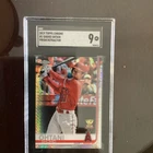2019 Topps Chrome - Shohei Ohtani #1 Prism Refractor SGC 9