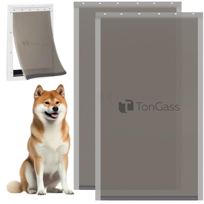 (2-Pack) PAC11-11040 Extra Large Dog Door Flap Replacement Compatible with Pe...