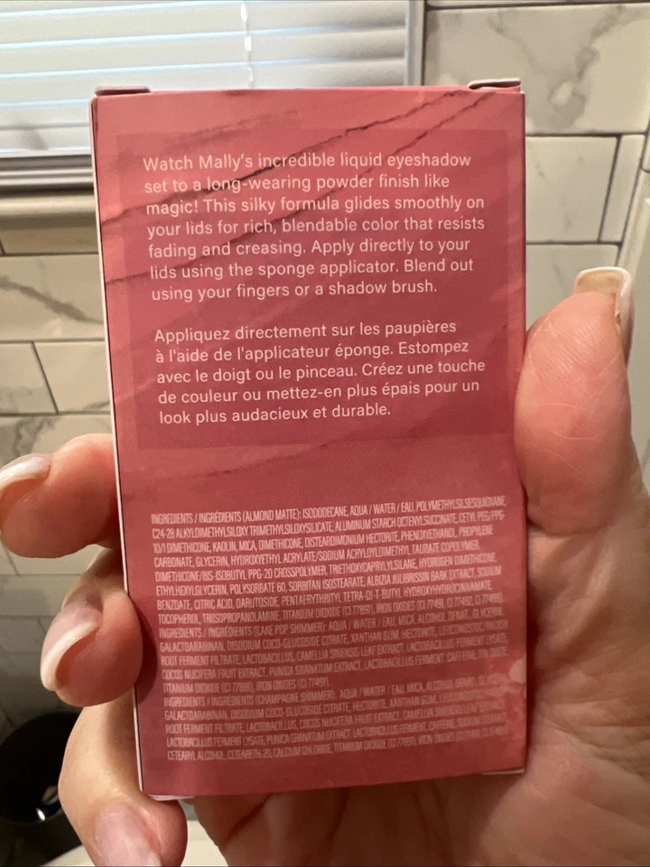 Trio de sombras de ojos líquidas Mally XO Evercolor colección de 3 piezas .10 oz ea. NUEVO CON CAJA Foto 3 de 3