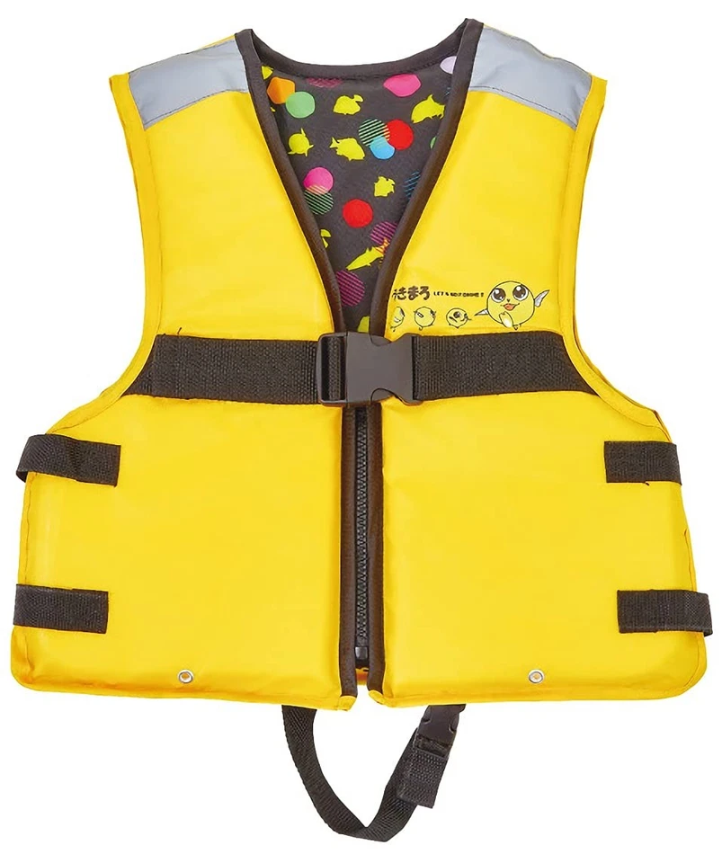 Gamakatsu Ukimaro Ukiuki Vest UK8004 120-140cm Kids Fishing Vest From Japan