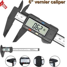 6" Vernier Caliper 150mm Precision Internal External Measuring Slide Gauge Tool