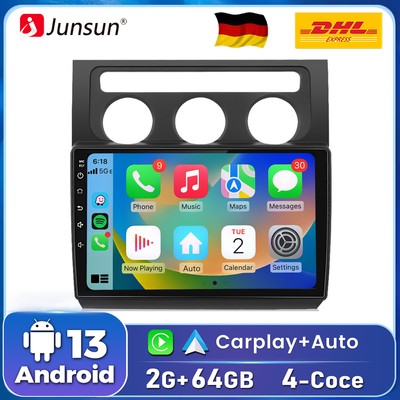 2G+64G Android 13 für VW Touran 1T1 1T2 1T3 2003-2010 Autoradio Carplay GPS Navi
