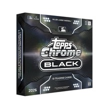2026 Topps Chrome Black Baseball Hobby Box In Hand Fast Shipping