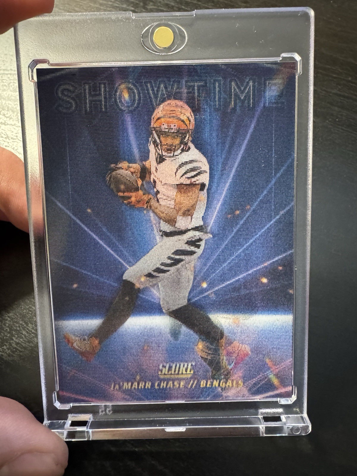 2025 Panini Score - Ja'Marr Chase Showtime SSP Case Hit #5
