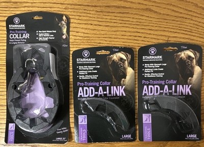 Starmark Pro-Training Collar Large 21'' Adjustable Quick Release + 2 Add-A-Link