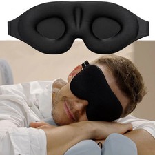 3D Sleeping Mask Block Out Light Sleep Mask For Eyes Soft Sleeping Aid Eye Mask
