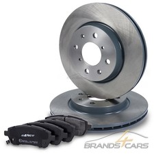 ATEC BREMSSCHEIBEN BELÜFTET Ø256 + BREMSBELÄGE VORNE FÜR SUZUKI SWIFT 4 AB BJ 10
