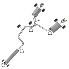 Stainless Steel Resonator Y Pipe Muffler Fits 2003-2008 Pontiac Grand Prix 3.8l