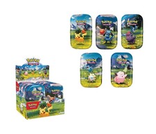 Pokemon Ascended Heroes Mini Tin - 1 Sealed Tin From Assortment 2 Booster Packs