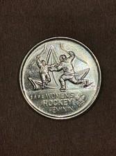 2009 Canada 25 Cents Women’s Hockey Gold Salt Lake City 2002 Quarter Olympic BU