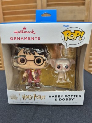Halmark Ornament Funko Pop!  Harry Potter & Dobby 2 Ornaments New In Box 