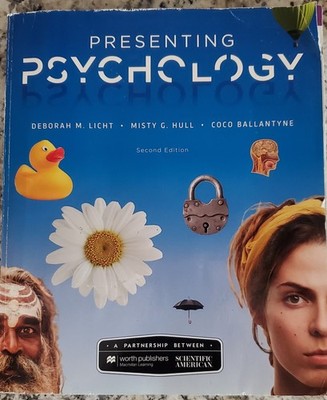 Scientific American: Presenting Psychology Paperback