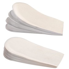Adjustable Orthopedic Heel Lift Inserts, 1/4" to 1" Gel Pads, Height Increase...