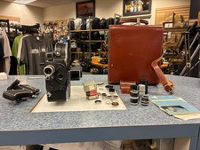 Paillard Bolex H8 8mm Movie Cine Camera LOT EXCELLENT