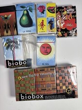 Vintage new old stock Biobox 13ct Flip Top Cassette Carrying Cases 