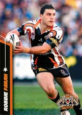 2007 Wests Tigers NRL Select Champions Card - Robbie Farah
