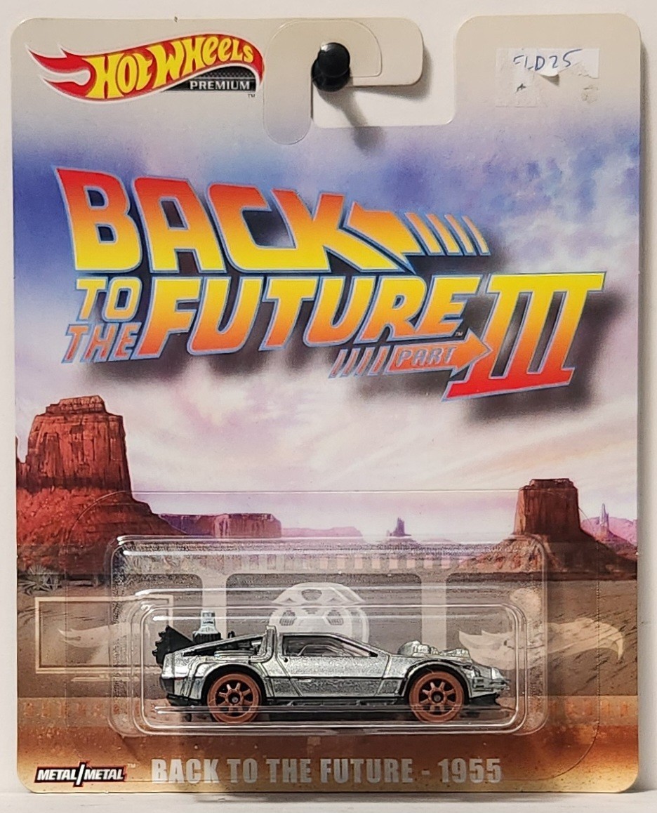 Hot Wheels デロリアン Amazon.com: Back To The Future Trilogy Hot Wheels TIME