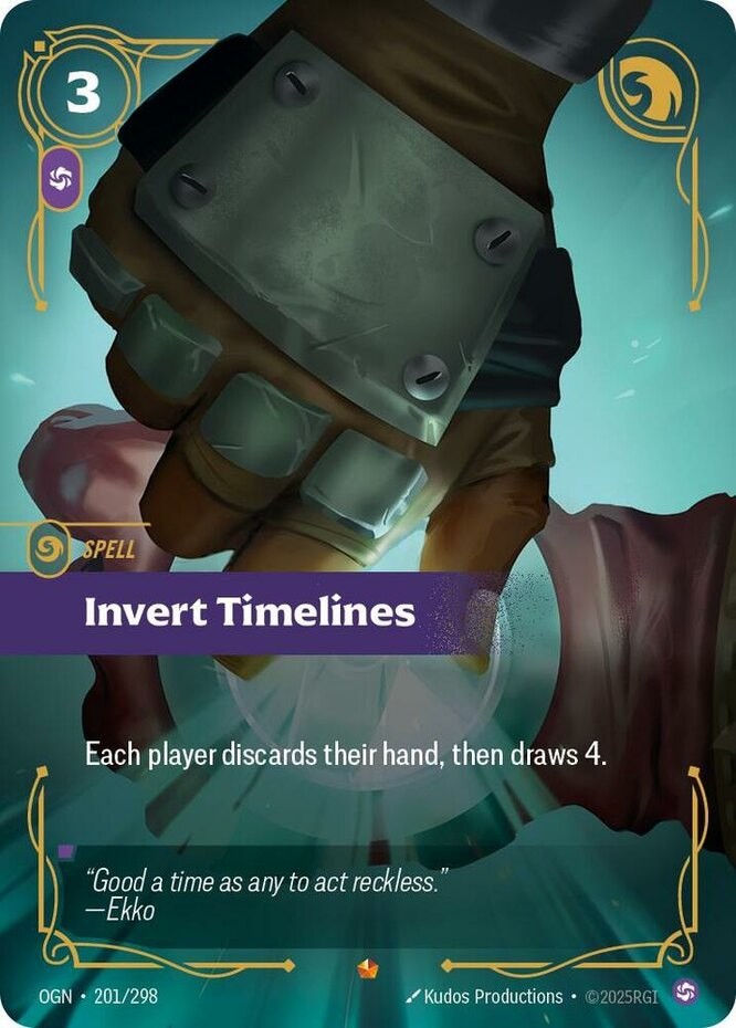 Invert Timelines - 201/298 - Epic - Foil NM Riftbound Origins