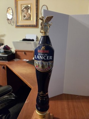 FULLERS BENGAL LANCER INDIA PALE ALE  BEER 13'' Tap Handle CLASS BEER OF BRITAIN
