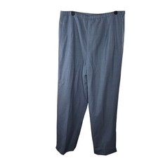 Pendleton 100 Virgin Wool Blue Dress Career Lined Pants Size 16 Petite