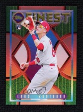 2022 Topps Finest Flashbacks Rose Gold Refractor 1/15 Lars Nootbaar #162 k4s