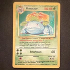 Pokemon TCG Venusaur Base Set 15/102 Holo Rare 1999 Wizards 100 HP Stage 2