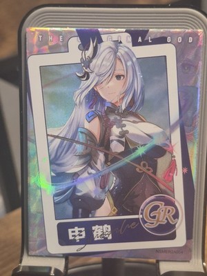 Goddess Story Pink Goddess Feast 5 Anime Waifu  Card GR GR-004 Shenhe