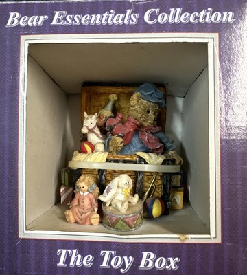 THE TOY BOX Resin Figurine Bear Essentials Collection Limited Edition
