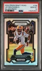 2024 Panini Prizm Jayden Daniels RC Draft Picks #108 Silver PRIZM PSA 10