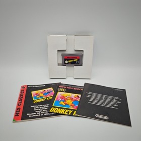DONKEY KONG NES CLASSICS GBA GAME BOY ADVANCE PAL EUR COMPLETO