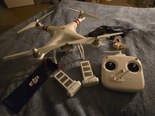 *UNTESTED* DJI Phantom 3 Standard Drone W/Camera Batteries and Remote