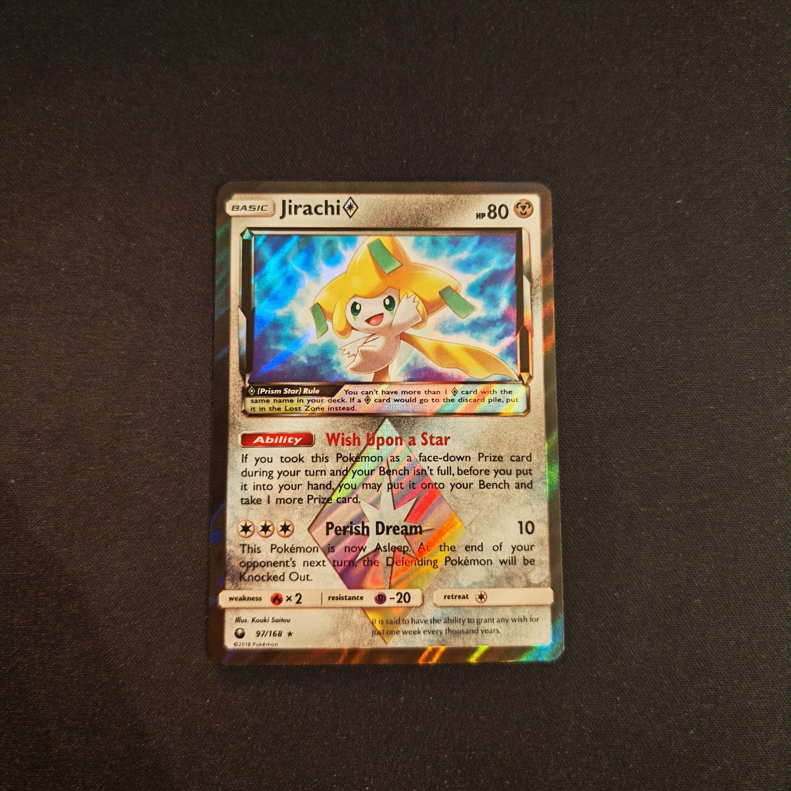 Jirachi Prism - 97/168 - Celestial Storm LP