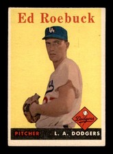 1958 Topps #435 Ed Roebuck   EX+ X2697700