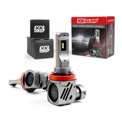 XKGLOW XK045005-H11 FITS:XK Glow H11 IGNITE Series Compact LED Bulb Kit Bulbs