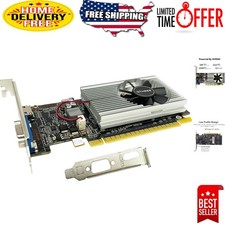 Nvidia GeForce 210 Video Card 1024MB - Smooth Multimedia  Dual Monitor Support