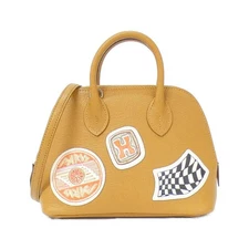 Hermes Bolide 1923 Piccola Chevre Swift Bag Women Brown One Size