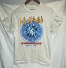 DEF LEPPARD ADRENALIZE TOUR T SHIRT 1992 SIZE M S SLEEVE PREOWNED VINTAGE COND