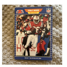 Pro Set 1989 Stanley Morgan #255 New England Patriots NFL Football Base Set Card