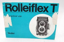 GREAT ROLLEI ROLLEIFLEX T CAMERA PRACTICAL USE MANUAL