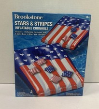 Brookstone Stars  Stripes Inflatable Cornhole