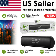 Electro Mini Max 10W Bluetooth Sound Bar Speaker Wireless AUX TF USB TWS 5.3