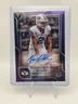 2025 Bowman Chrome University BCA-CR Chase Roberts Auto Purple Refractor /75 BYU