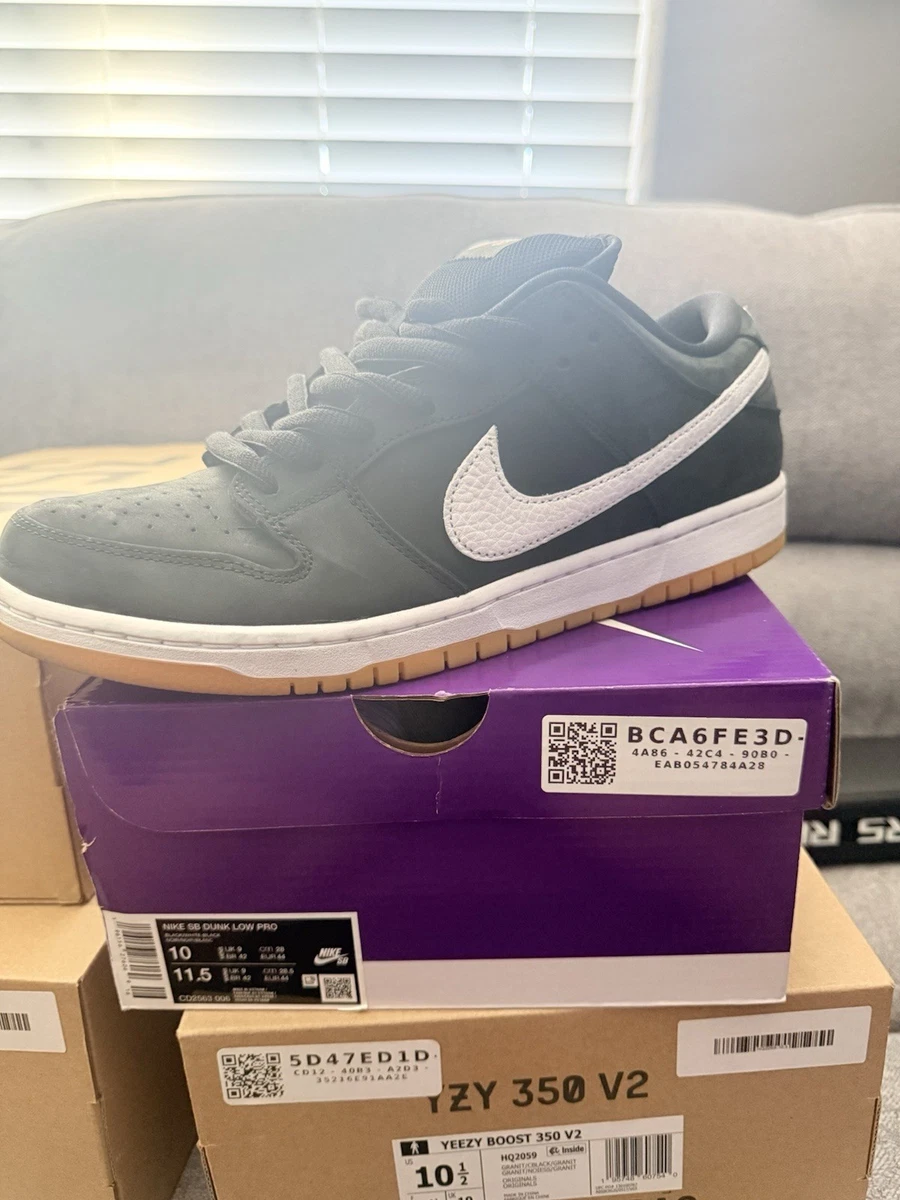 Nike SB Dunk Pro Low Black for Sale | Authenticity Guaranteed | eBay