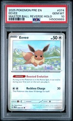 Eevee (Master Ball Pattern) 074/131 Prismatic Evolutions