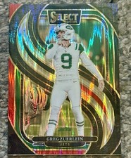 2024 Panini Select - Premier Level Greg Zuerlein #158 Black & Red Shock Prizm