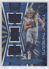 2021 Panini XR Rookie Triple Threats Materials Blue /49 Simi Fehoko #RTT-SFE RC